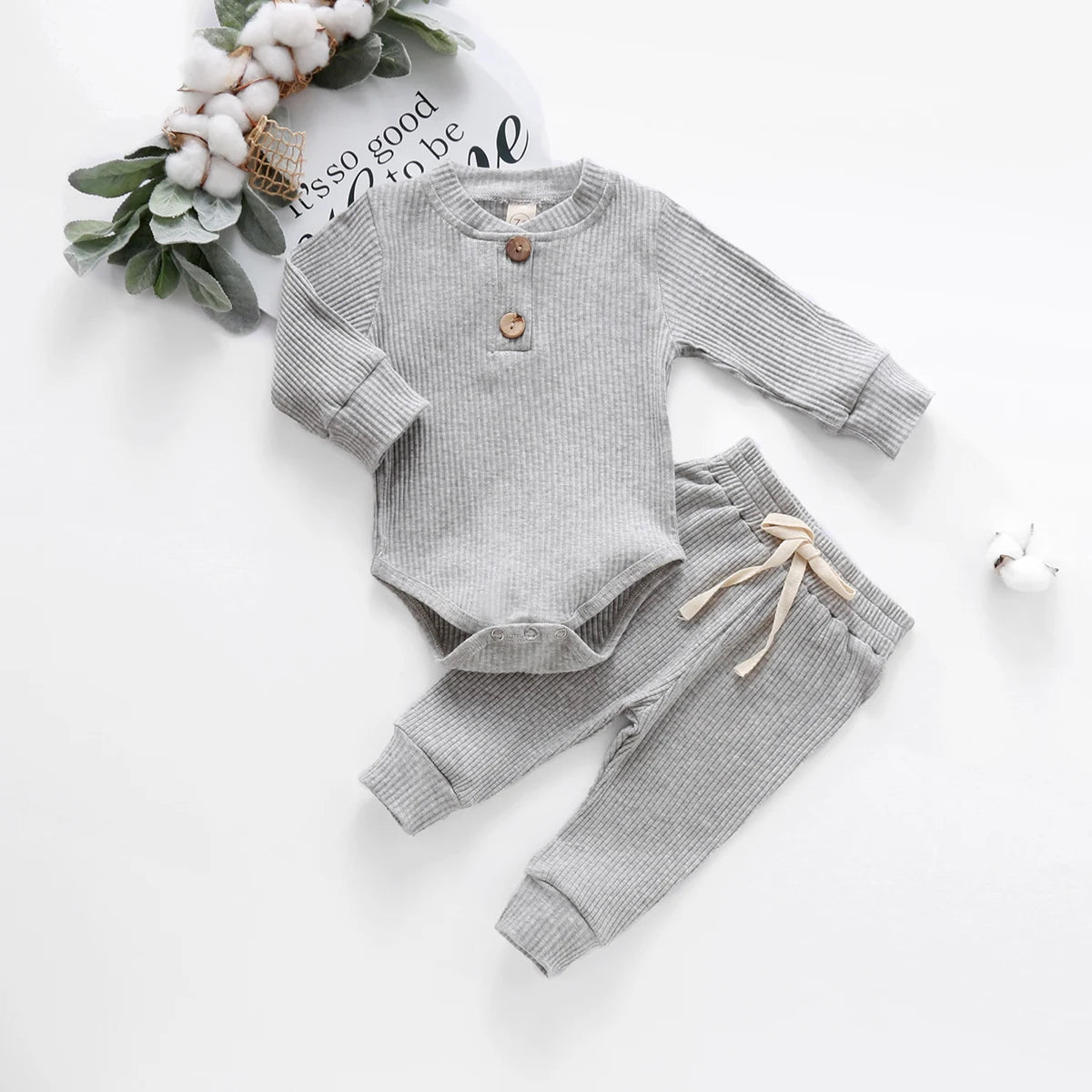 Ensemble de Vêtements pour Nouveau-Né Fille et Garçon - le coffre a jouets- Marron / 18M