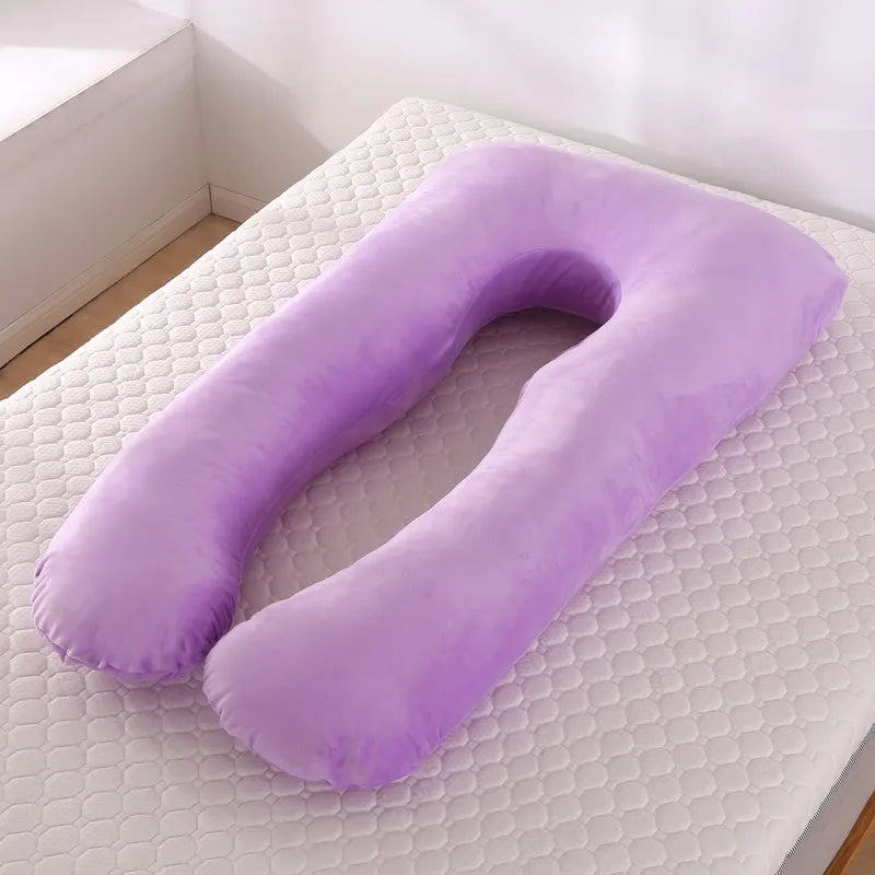 Oreiller de Grossesse Doux pour Femme Enceinte, Heart de Grossesse, ALTERSupport d'Allaitement pour le Sommeil, Livraison Directe, 120x70cm