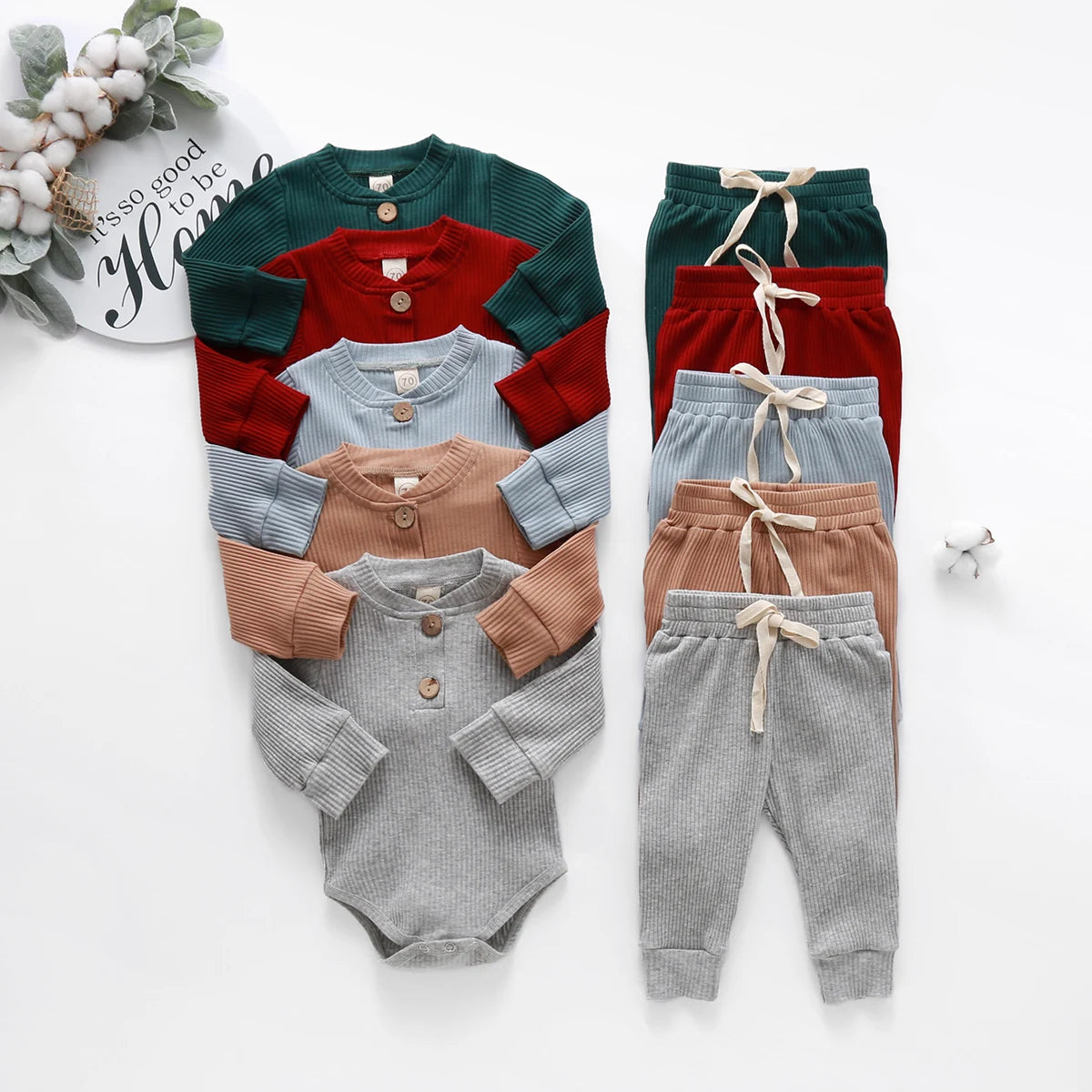 Ensemble de Vêtements pour Nouveau-Né Fille et Garçon - le coffre a jouets- Marron / 18M