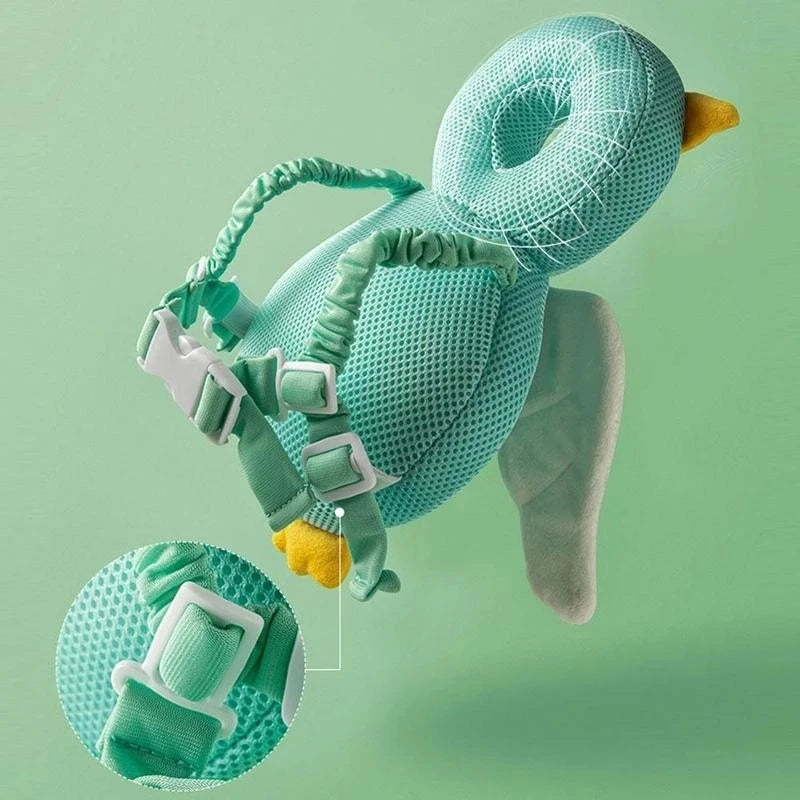 Coussin de Protection pour la Tête de Bébé - Sac à Dos Anti-Chute en Coton PP Doux, Dessin Animé | Protection Sécurité Enfant 1-3 Ans - le coffre a jouets- 12