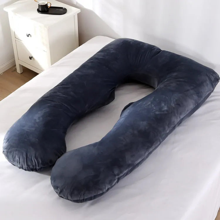 Oreiller de Grossesse Doux pour Femme Enceinte, Heart de Grossesse, ALTERSupport d'Allaitement pour le Sommeil, Livraison Directe, 120x70cm