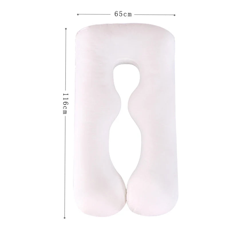 Oreiller de Grossesse Doux pour Femme Enceinte, Heart de Grossesse, ALTERSupport d'Allaitement pour le Sommeil, Livraison Directe, 120x70cm