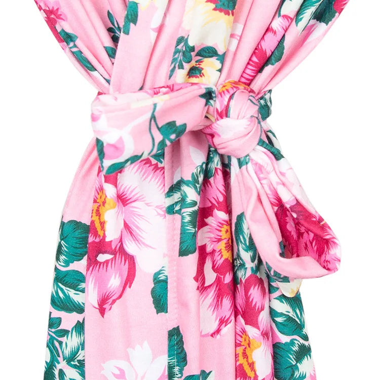 Ensemble d’emmaillotage pour maman et bébé - Élégance et confort réunis 🌸