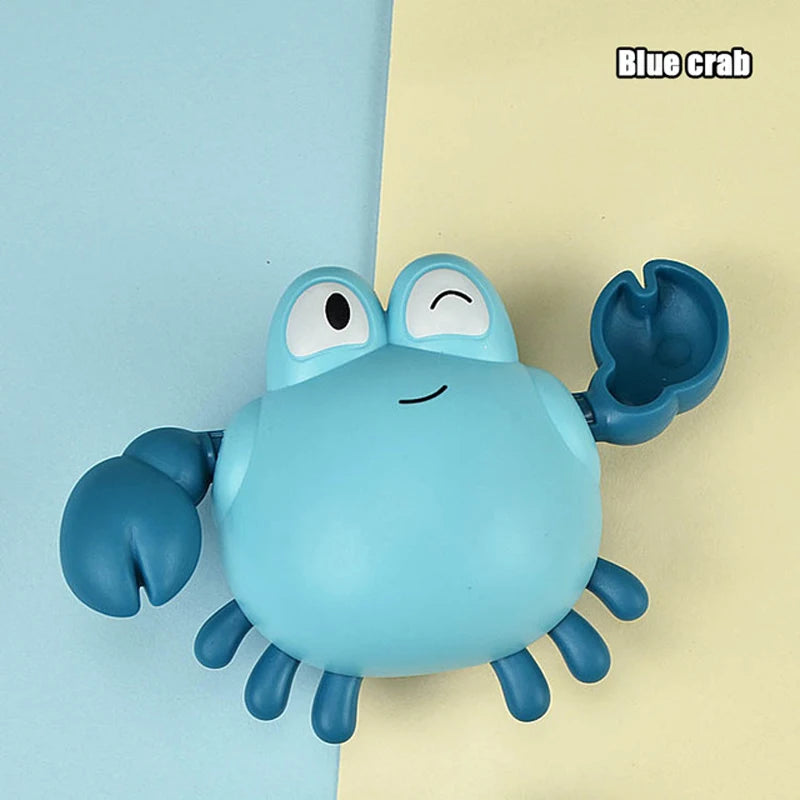 Jouets de Bain Bébé - Baleine et Tortue Nageuses | Amusement Aquatique pour Enfants - le coffre a jouets- crabe bleu