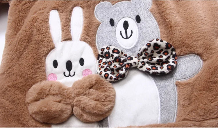 Veste d'hiver grande taille pour filles