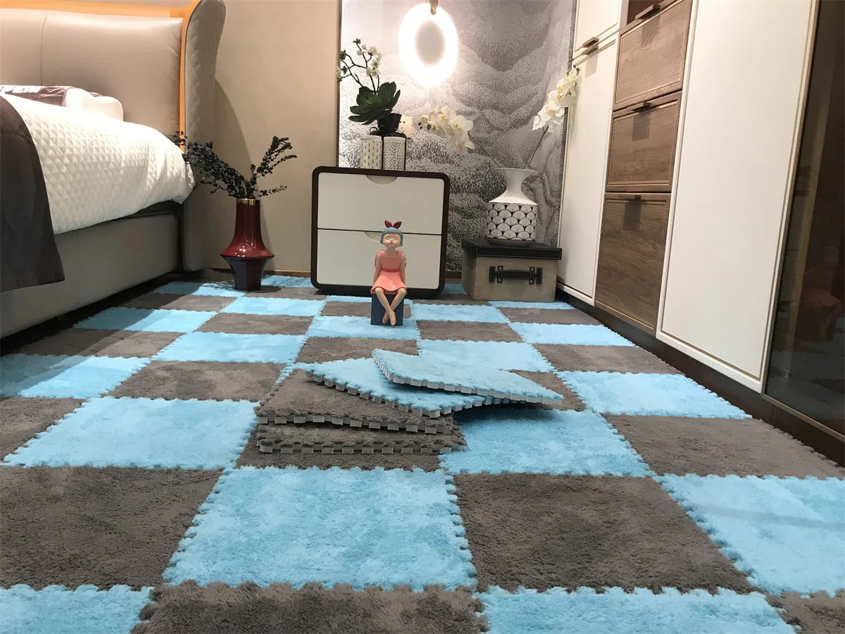 Tapis de Puzzle en Mousse Douce pour Enfants – Confort et Sécurité 👶🧩