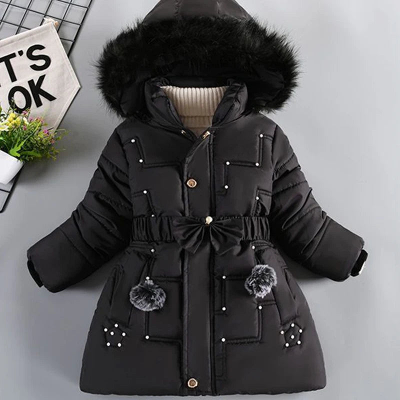 Veste d'hiver grande taille pour filles
