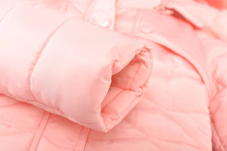 Veste d'hiver grande taille pour filles