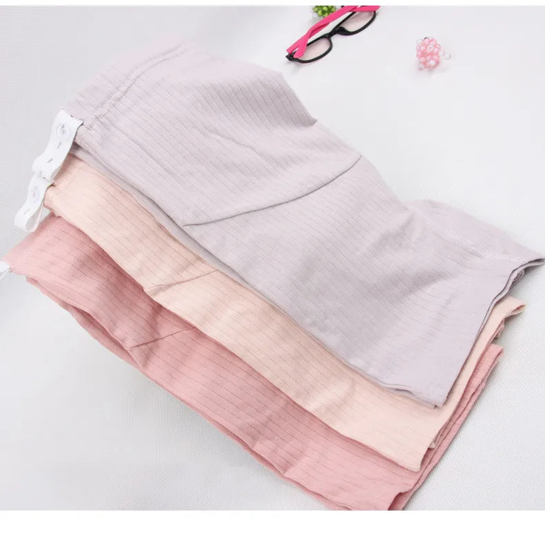 Sous-vêtements à haute élasticité pour femmes enceintes - le coffre a jouets- Rose / L