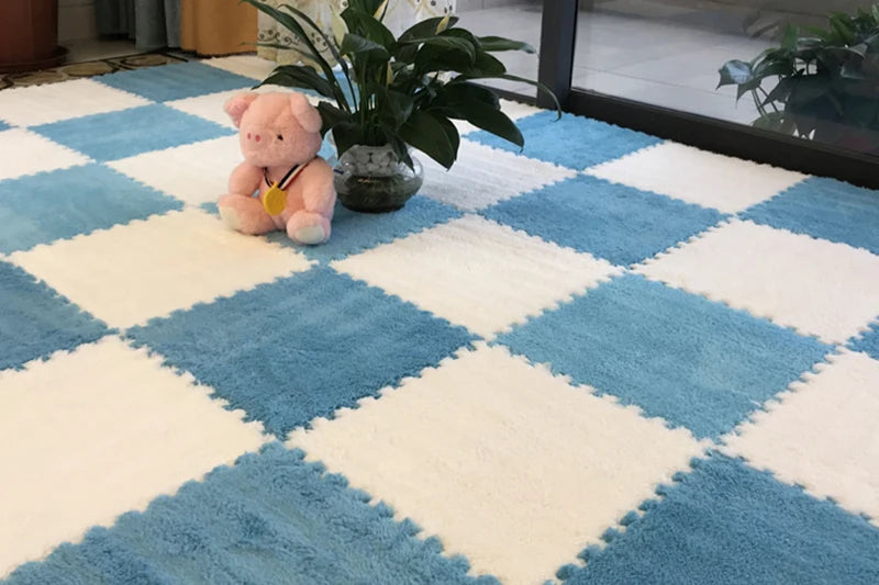 Tapis de Puzzle en Mousse Douce pour Enfants – Confort et Sécurité 👶🧩