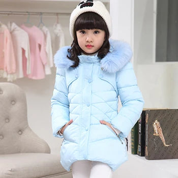 Veste d'hiver grande taille pour filles - le coffre a jouets- Comme la photo 11 / 7T-8T(140)
