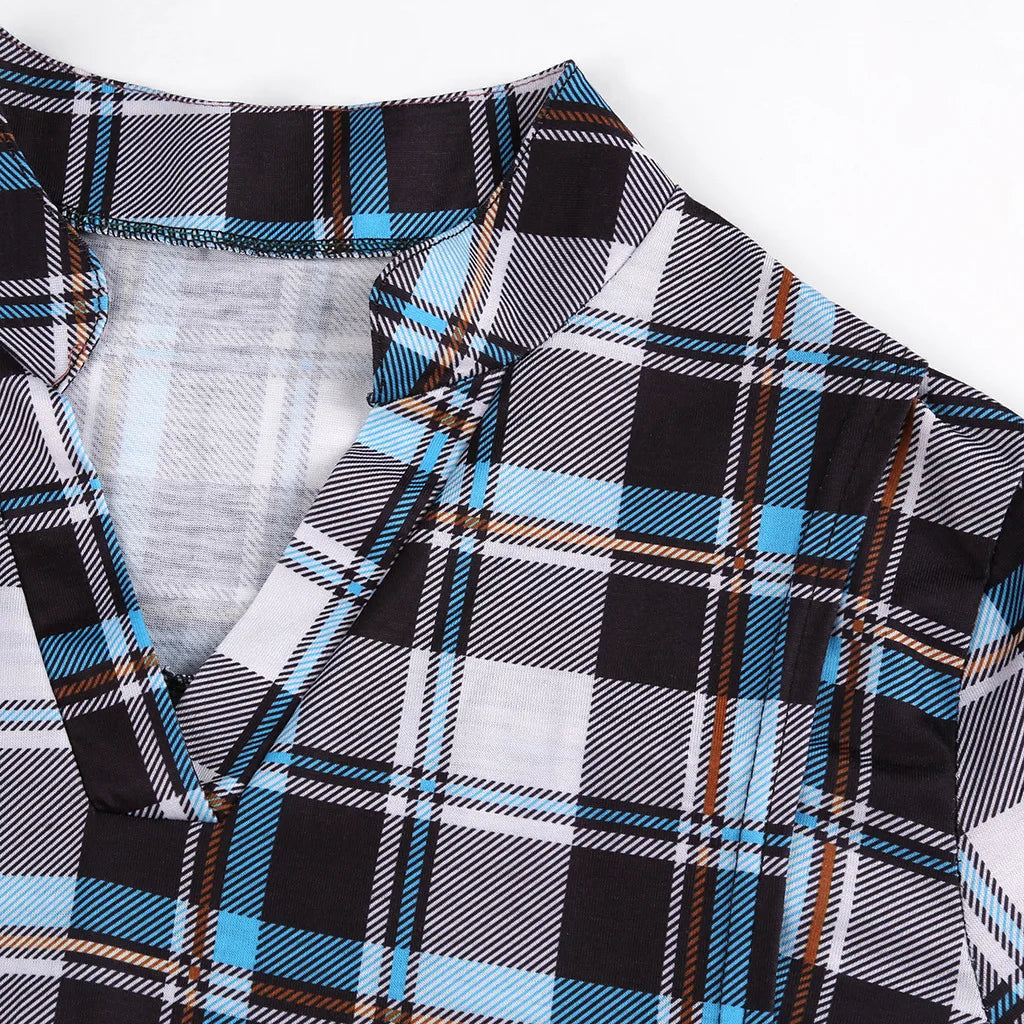 T-shirt d'Allaitement à Manches sulfet Col en V pour Femme Enceinte, Vêtement en Y Solide