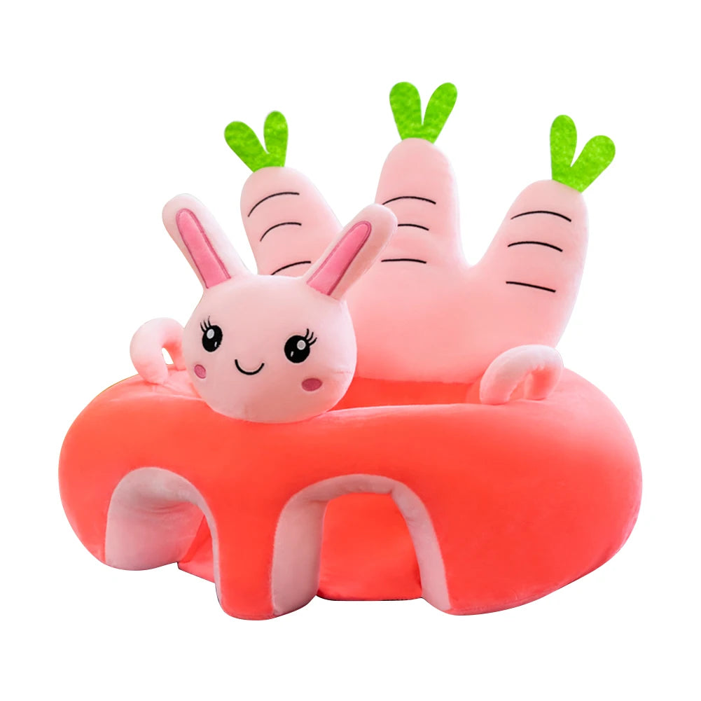 Siège de Soutien en Peluche pour Bébé – Confort et Apprentissage 🐻