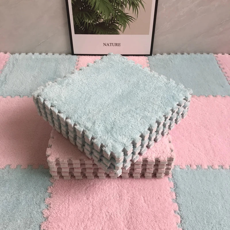 Tapis de Puzzle en Mousse Douce pour Enfants – Confort et Sécurité 👶🧩