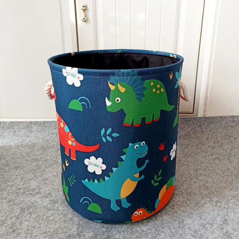 Panier de rangement pliable pour jouets et vêtements - le coffre a jouets- 1