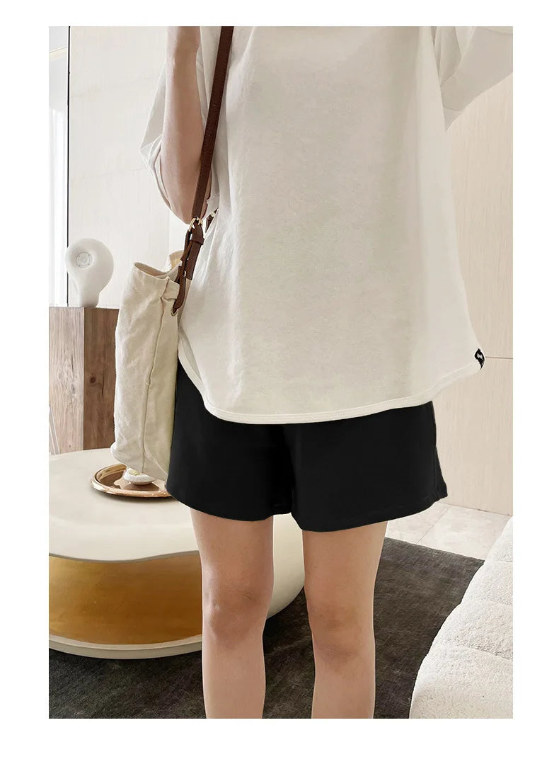 Short Ajustable pour Femme Enceinte - le coffre a jouets- Noir / 40-55kgs