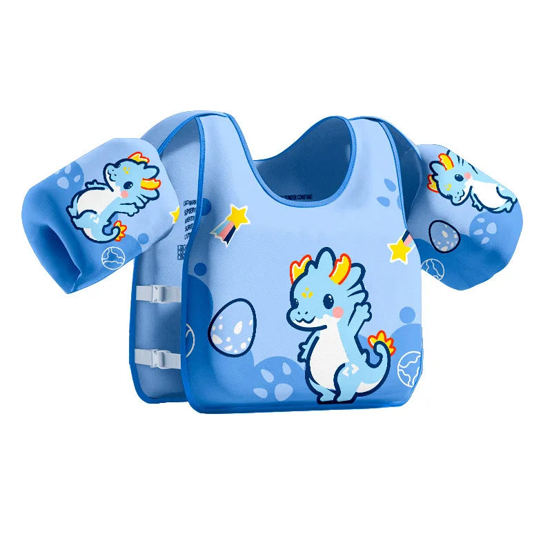 Gilet flottant enfant avec brassards réglables