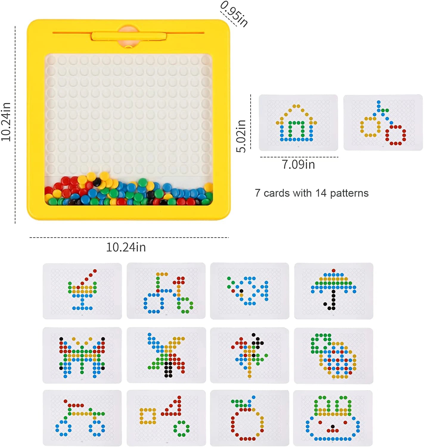 Planche à Dessin Magnétique Montessori pour Enfants 🎨✨