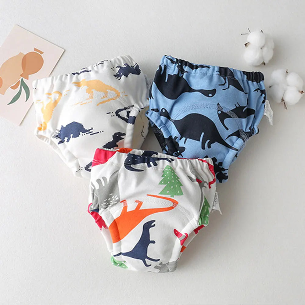 Culotte d’Entraînement Lavable pour Bébé – Lot de 8 pièces