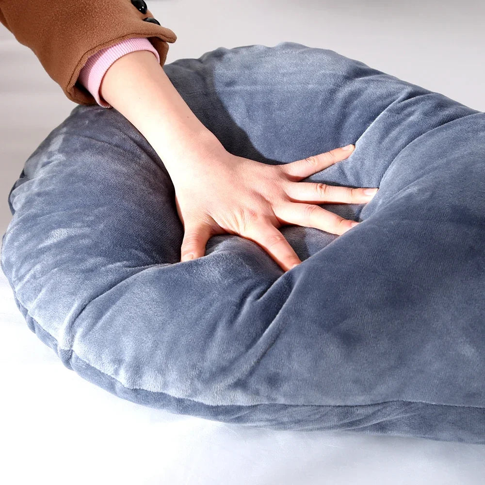 Oreiller de Grossesse Doux pour Femme Enceinte, Heart de Grossesse, ALTERSupport d'Allaitement pour le Sommeil, Livraison Directe, 120x70cm