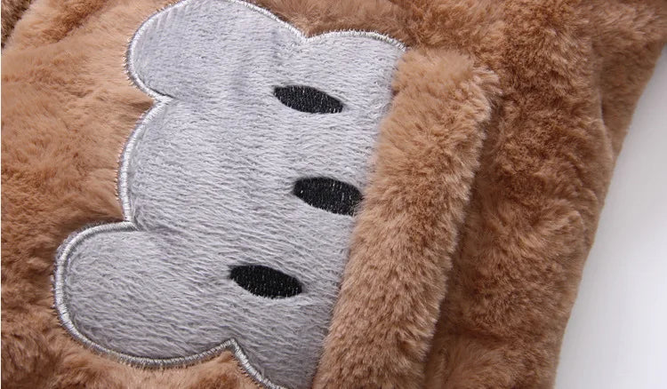 Veste d'hiver grande taille pour filles