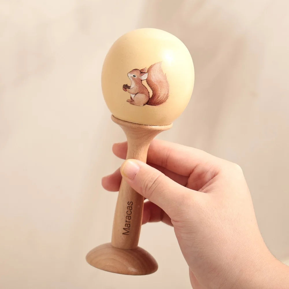 Instruments de musique Montessori en bois pour bébé