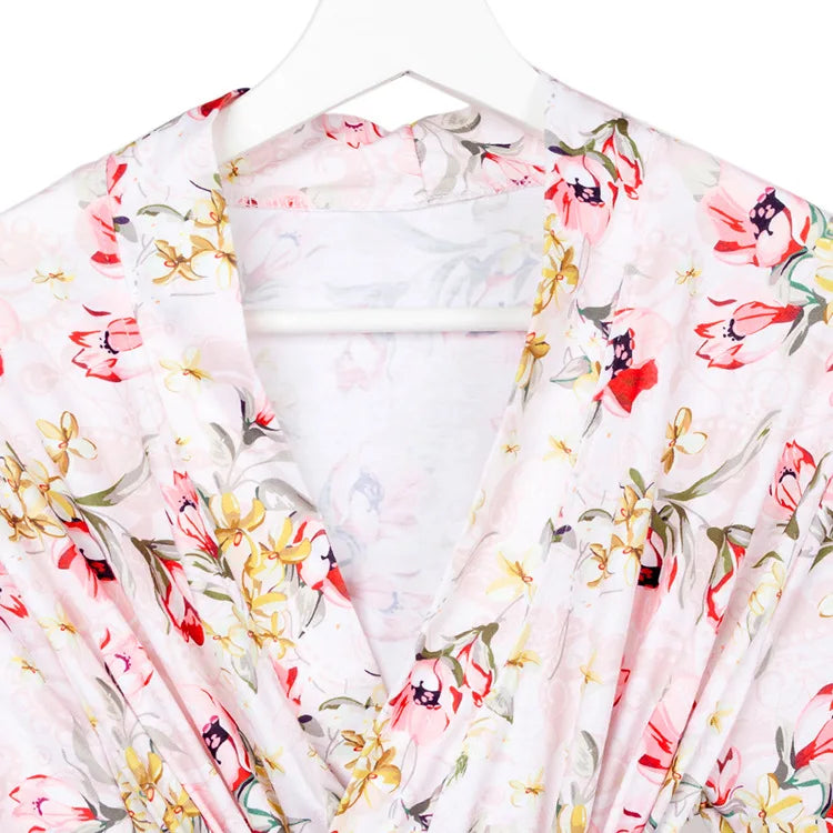 Ensemble d’emmaillotage pour maman et bébé - Élégance et confort réunis 🌸 - le coffre a jouets- E-3pcs / L-XL-XXL