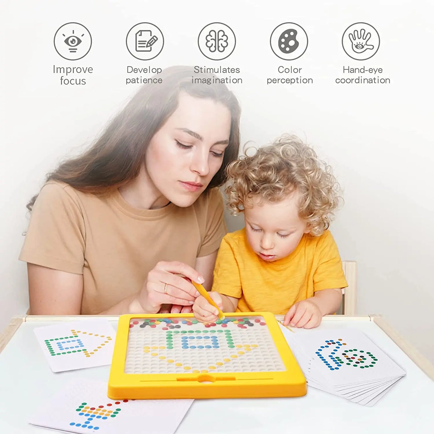 Planche à Dessin Magnétique Montessori pour Enfants 🎨✨