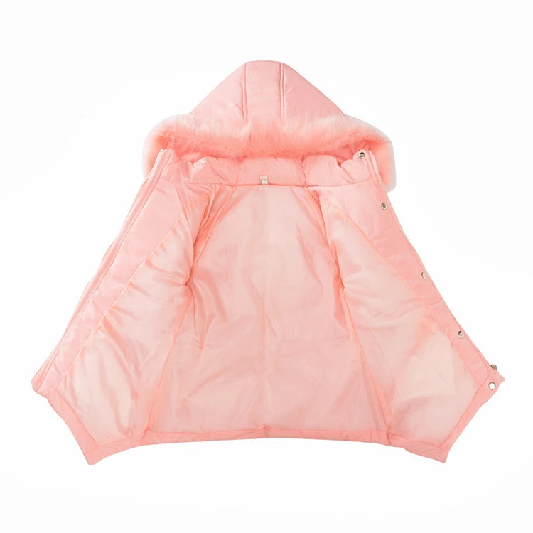 Veste d'hiver grande taille pour filles