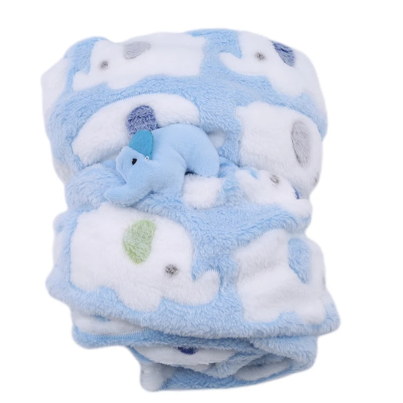 Couverture bébé ultra douce | élégance et confort en toutes saisons (0-13 ans) - le coffre a jouets- Rose