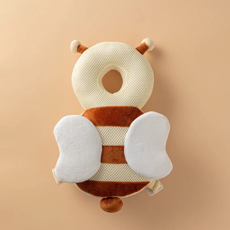 Coussin de Protection pour la Tête de Bébé - Sac à Dos Anti-Chute en Coton PP Doux, Dessin Animé | Protection Sécurité Enfant 1-3 Ans - le coffre a jouets- 9