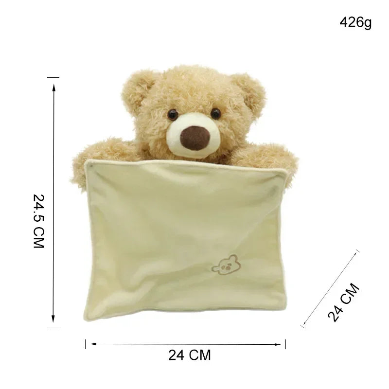 Ours timide Peekaboo – Le jouet en peluche interactif qui fait rire les enfants