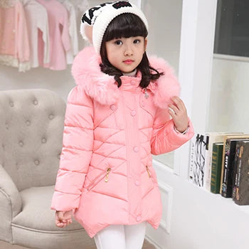 Veste d'hiver grande taille pour filles - le coffre a jouets- Comme la photo 13 / 7T-8T(140)