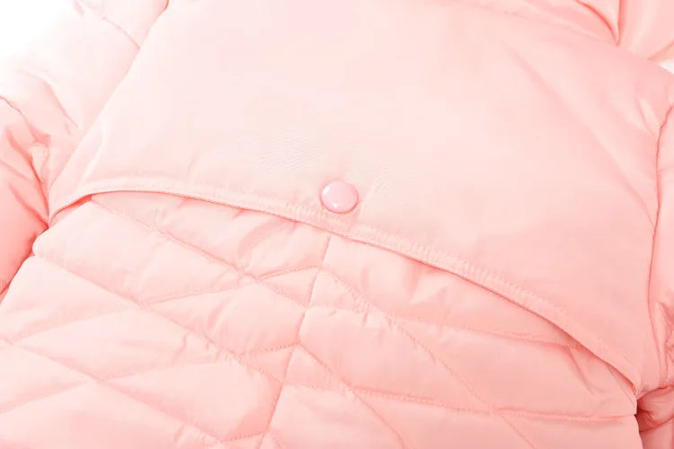 Veste d'hiver grande taille pour filles