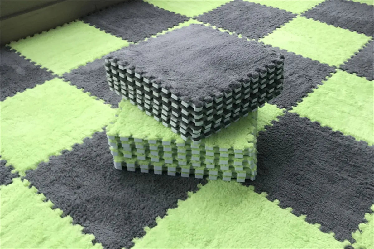 Tapis de Puzzle en Mousse Douce pour Enfants – Confort et Sécurité 👶🧩