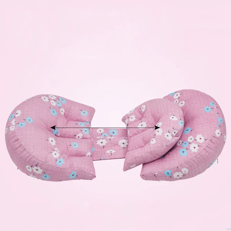 Oreiller de grossesse en forme de U multifonctionnel, oreiller de soutien de la taille et du ventre, artefact de sommeil pendant la grossesse, sommeil alternatif