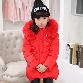 Veste d'hiver grande taille pour filles - le coffre a jouets- Comme la photo 15 / 7T-8T(140)