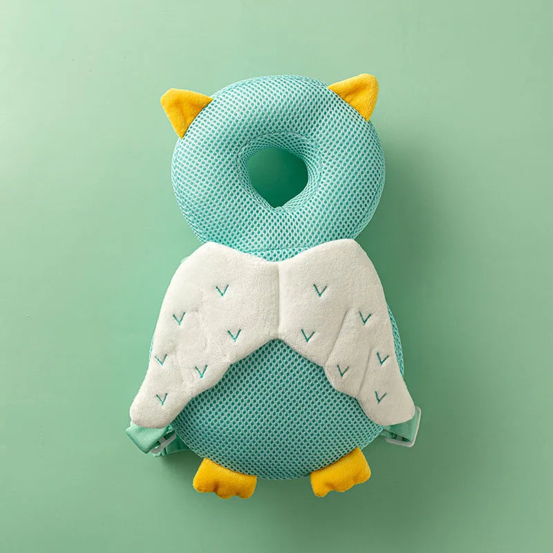 Coussin de Protection pour la Tête de Bébé - Sac à Dos Anti-Chute en Coton PP Doux, Dessin Animé | Protection Sécurité Enfant 1-3 Ans - le coffre a jouets- 12