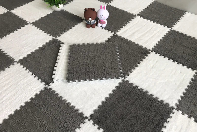 Tapis de Puzzle en Mousse Douce pour Enfants – Confort et Sécurité 👶🧩