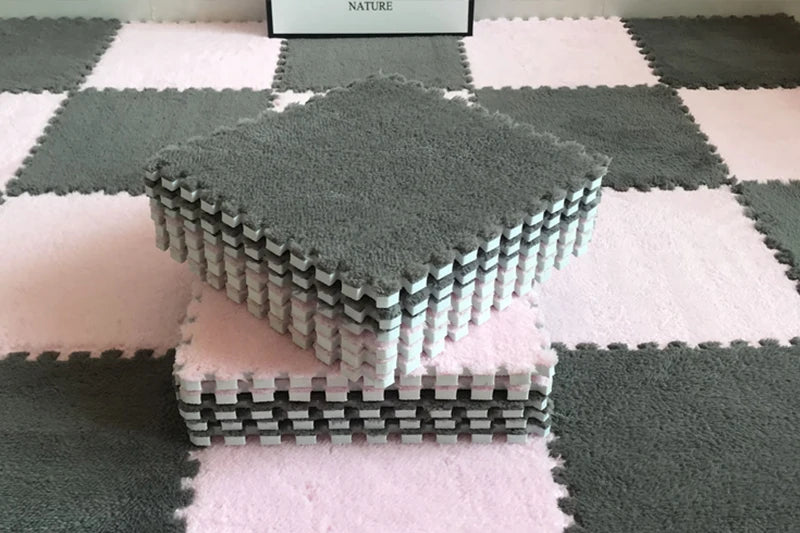 Tapis de Puzzle en Mousse Douce pour Enfants – Confort et Sécurité 👶🧩