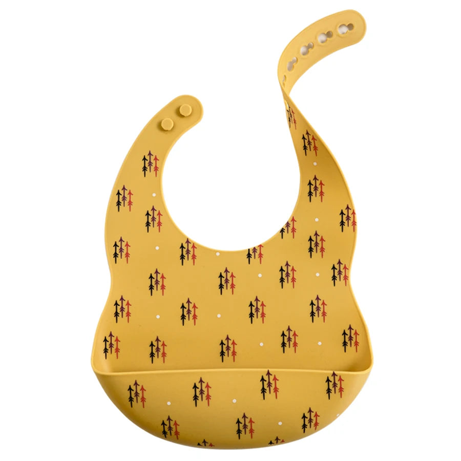 Bavoir bébé silicone anti-taches – De 0 à 6 ans