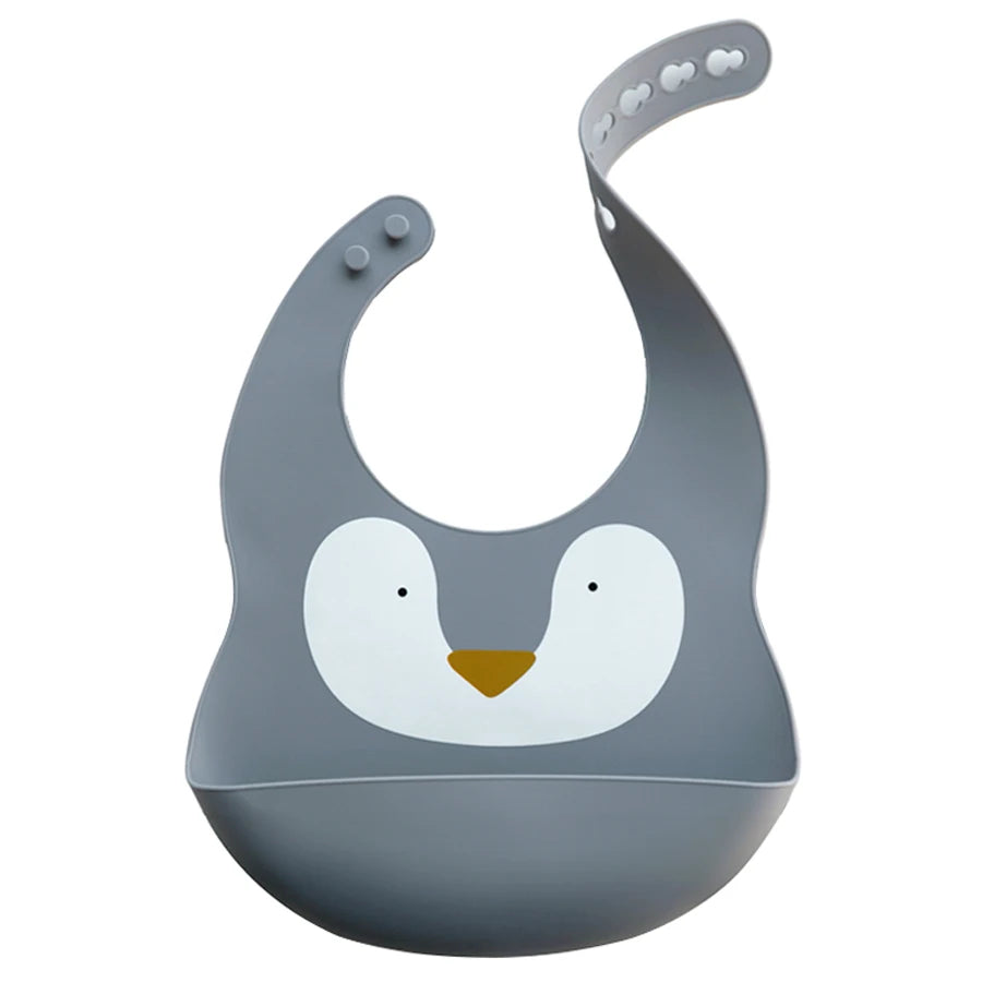 Bavoir bébé silicone anti-taches – De 0 à 6 ans