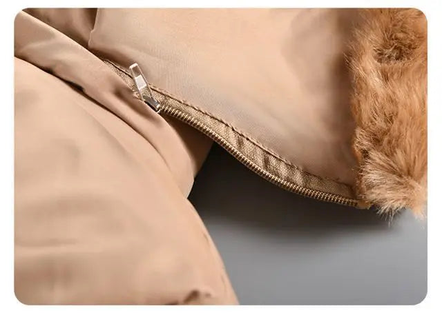 Veste d'hiver grande taille pour filles