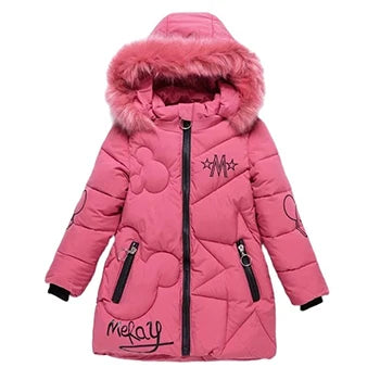 Veste d'hiver grande taille pour filles - le coffre a jouets- Comme la photo 7 / 7T-8T(140)