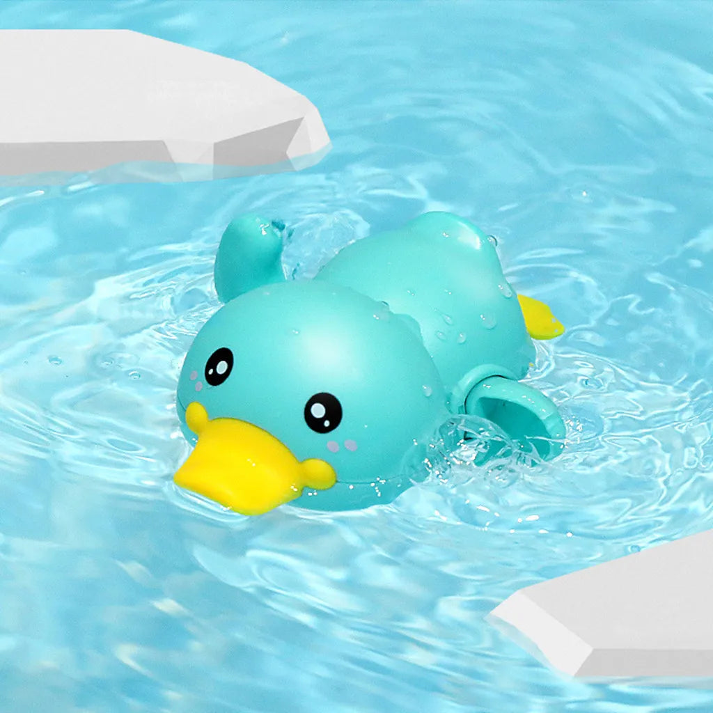 Jouets de Bain Bébé - Baleine et Tortue Nageuses | Amusement Aquatique pour Enfants - le coffre a jouets- canard vert
