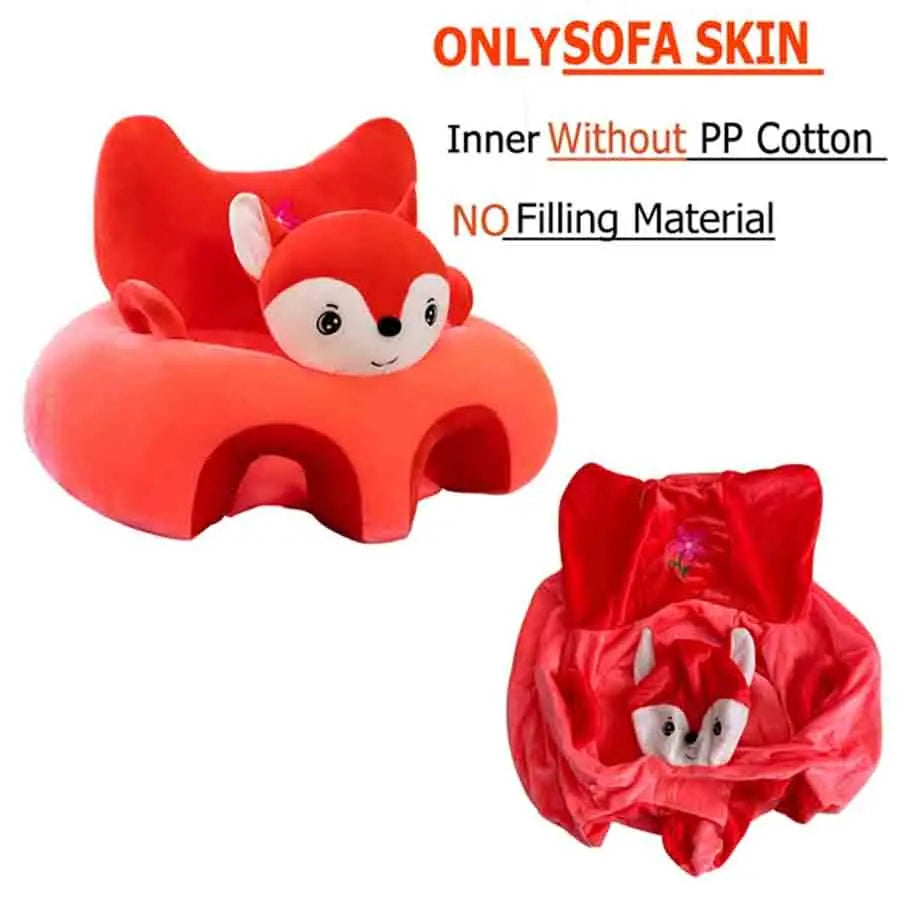 Siège de Soutien en Peluche pour Bébé – Confort et Apprentissage 🐻