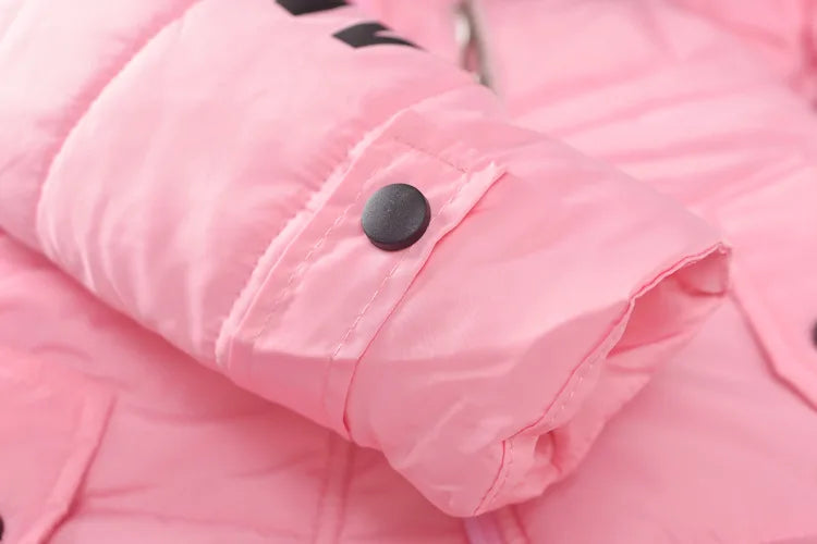 Veste d'hiver grande taille pour filles