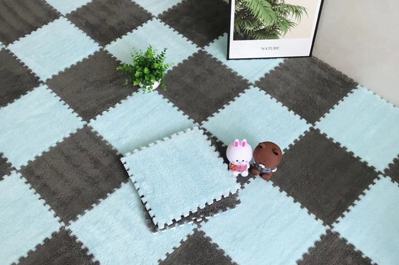 Tapis de Puzzle en Mousse Douce pour Enfants – Confort et Sécurité 👶🧩