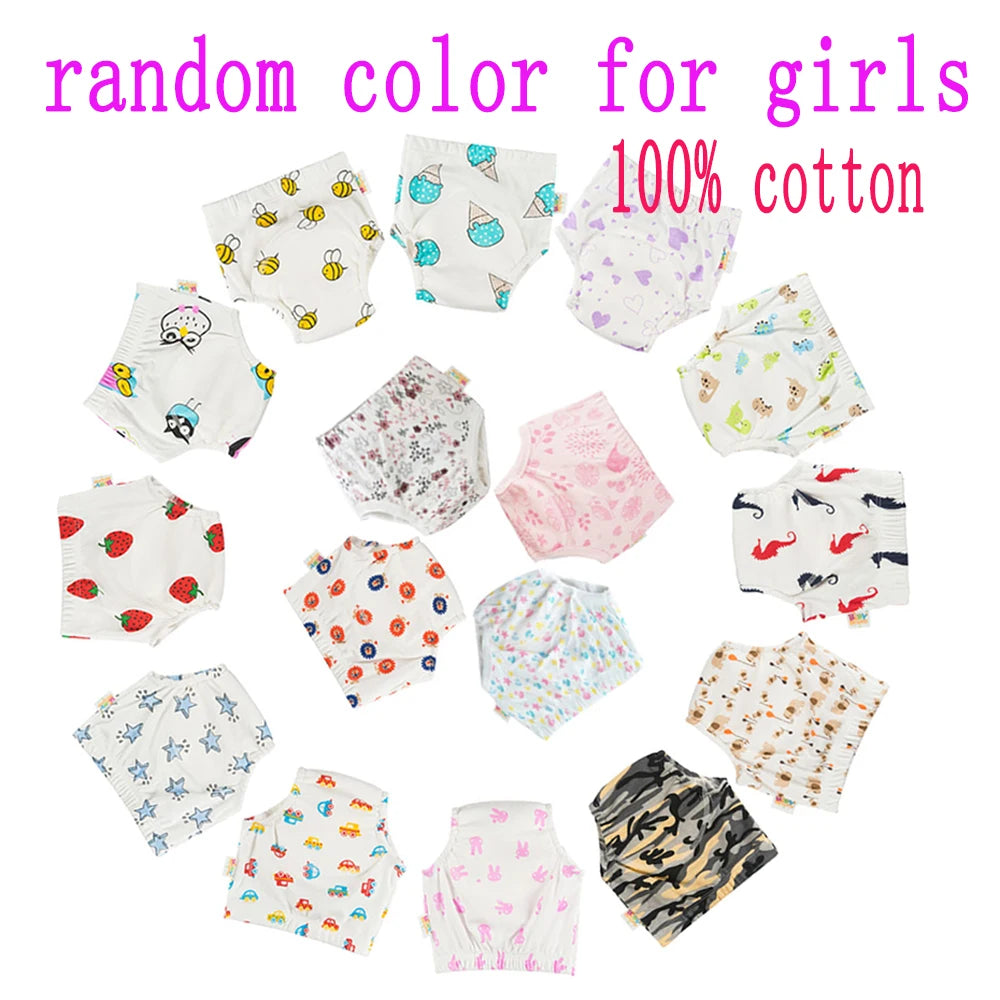 Culotte d’Entraînement Lavable pour Bébé – Lot de 8 pièces