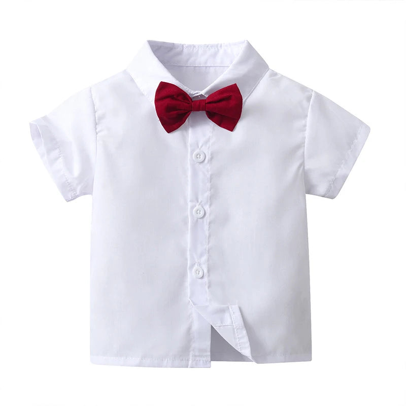 Pudcoco-Tenue de gentleman pour bébé garçon - le coffre a jouets- 5T